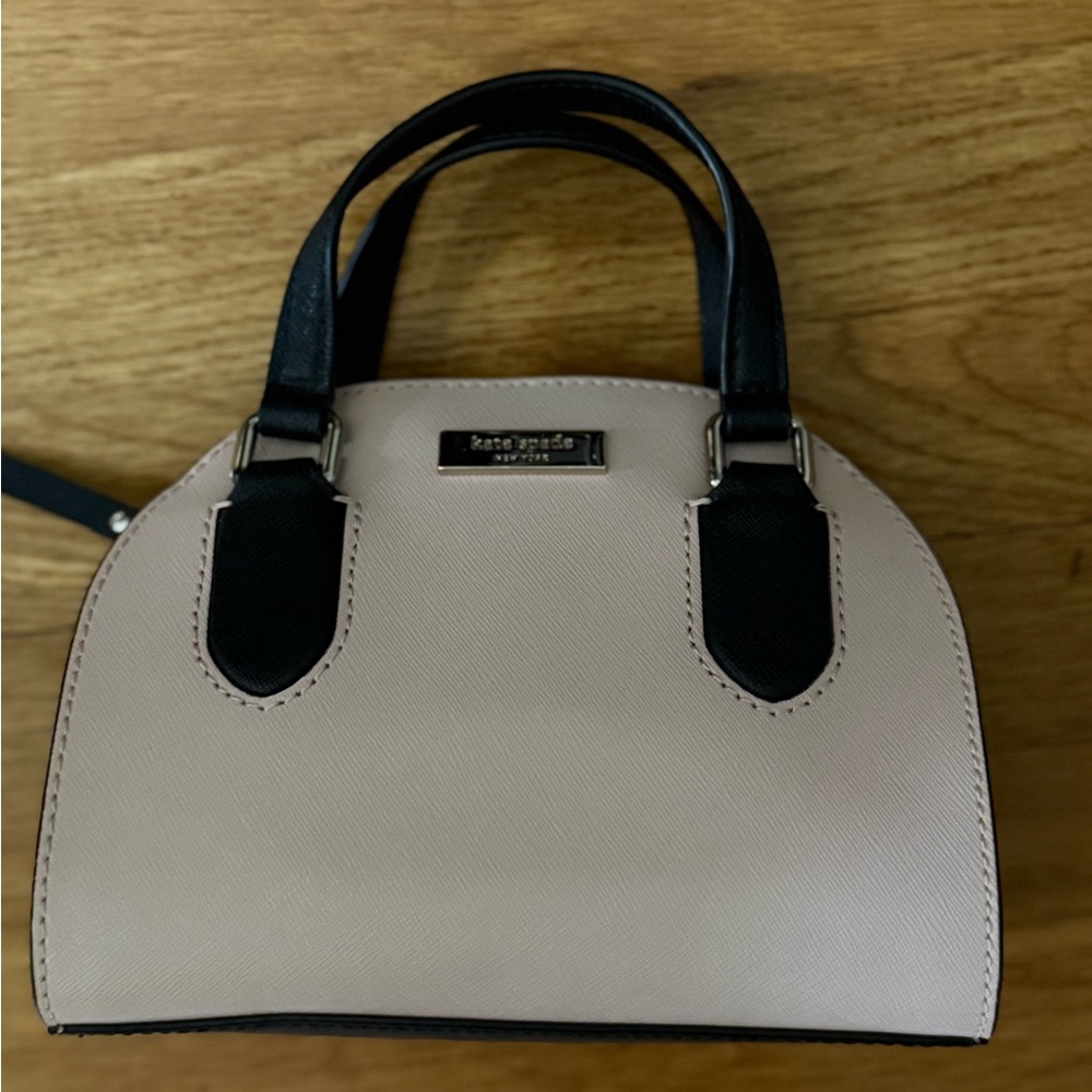 Kate Spade Black and Pale Pink Hand Bag